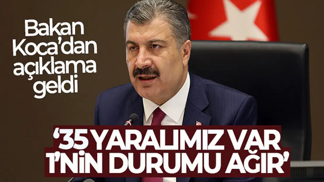 Bakan Koca'dan Düzce depremi ile ilgili açıklama! '35 yaralımız var, 1'nin durumu ağır'