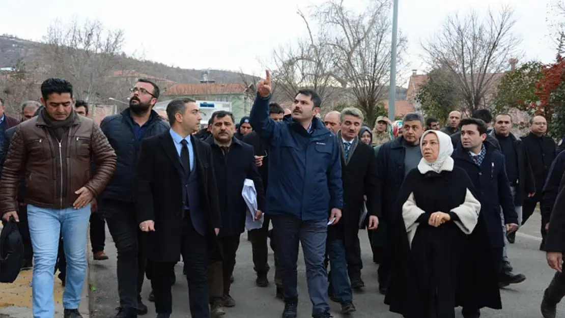 Bakan Kurum'dan Elazığ'a 'Hemşehrilik' teşekkürü