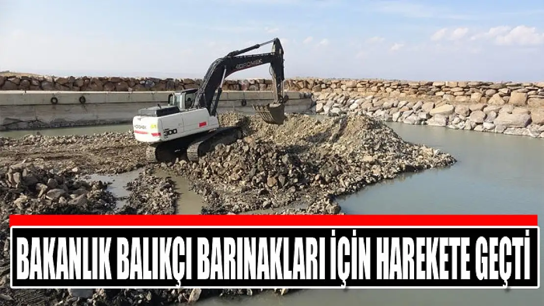 Bakanlık balıkçı barınakları için harekete geçti