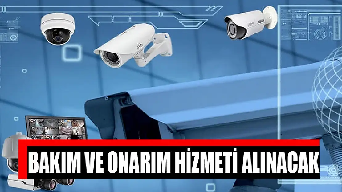 Bakım ve onarım hizmeti alınacak