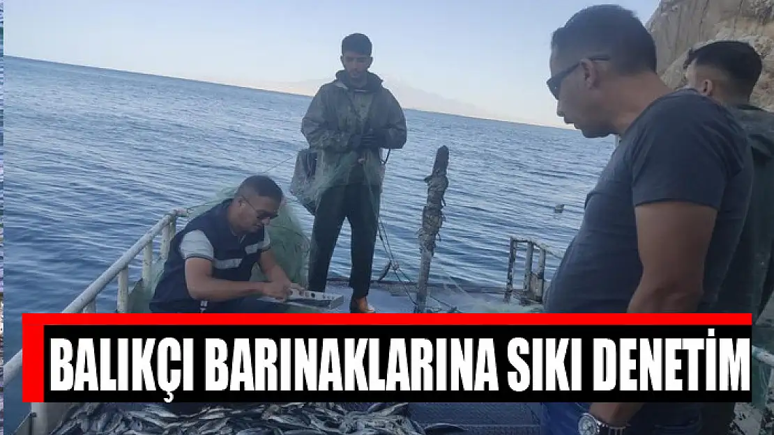 Balıkçı barınaklarına sıkı denetim