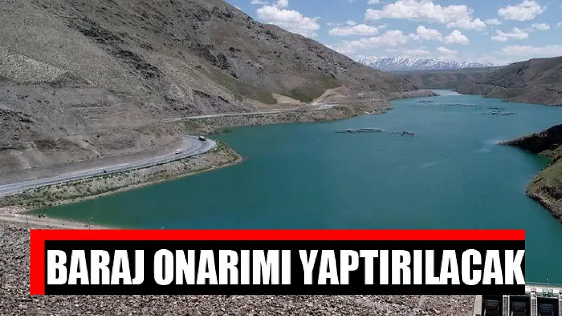 Baraj onarımı yaptırılacak