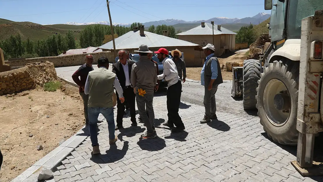Başkale Belediyesi mahalle hizmetlerini yerinde denetledi