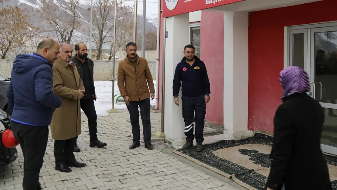 Başkale'de Belediye birimlerine sağlık ve güvenlik incelemesi