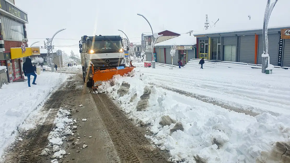 Başkale'de Karla Mücadele