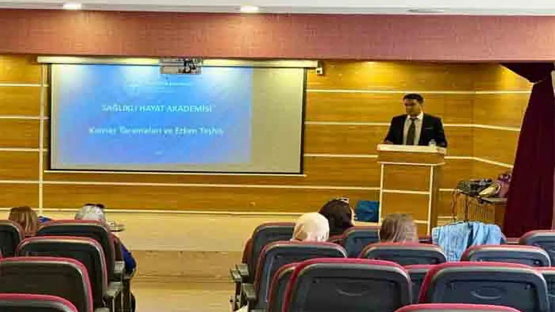 Başkale'deki öğretmenlere sağlık eğitimi