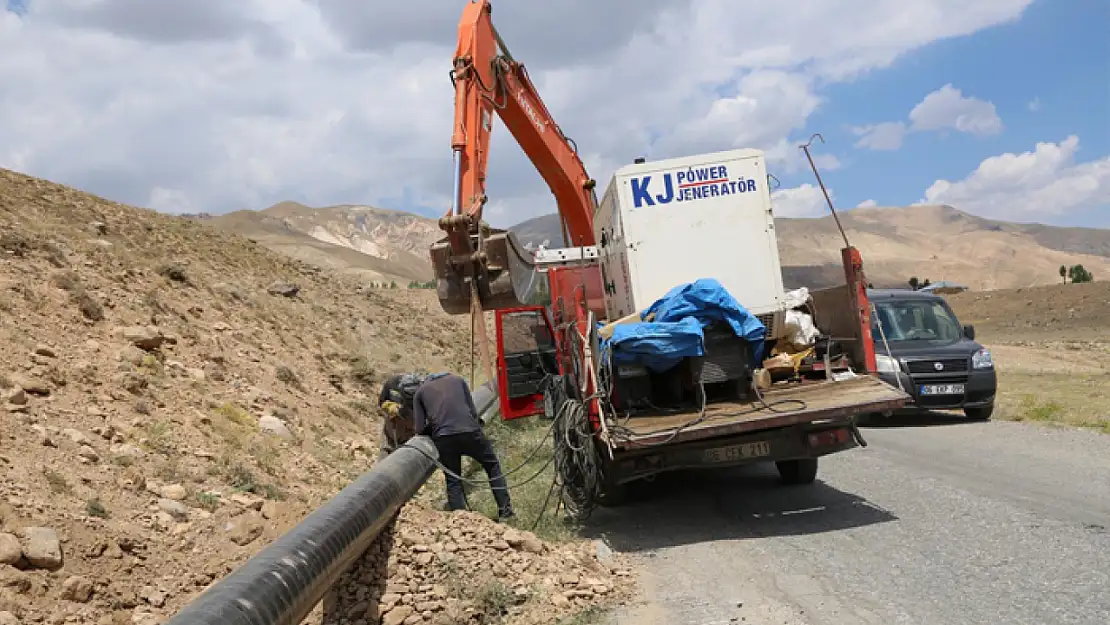 Başkale'nin 50 yıllık su sorunu çözülüyor