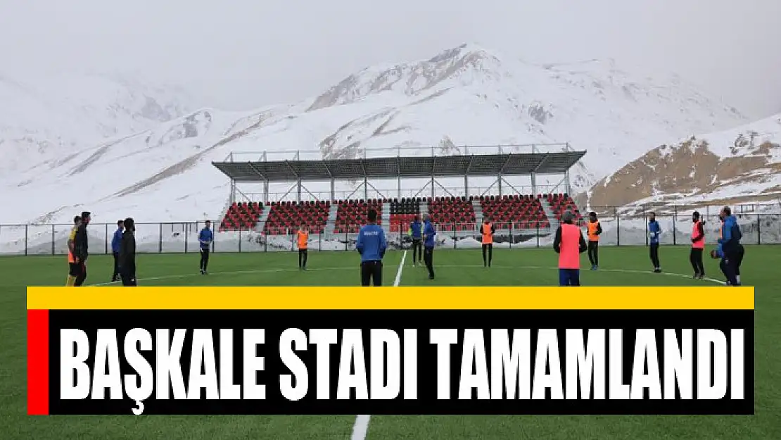 Başkale Stadı tamamlandı