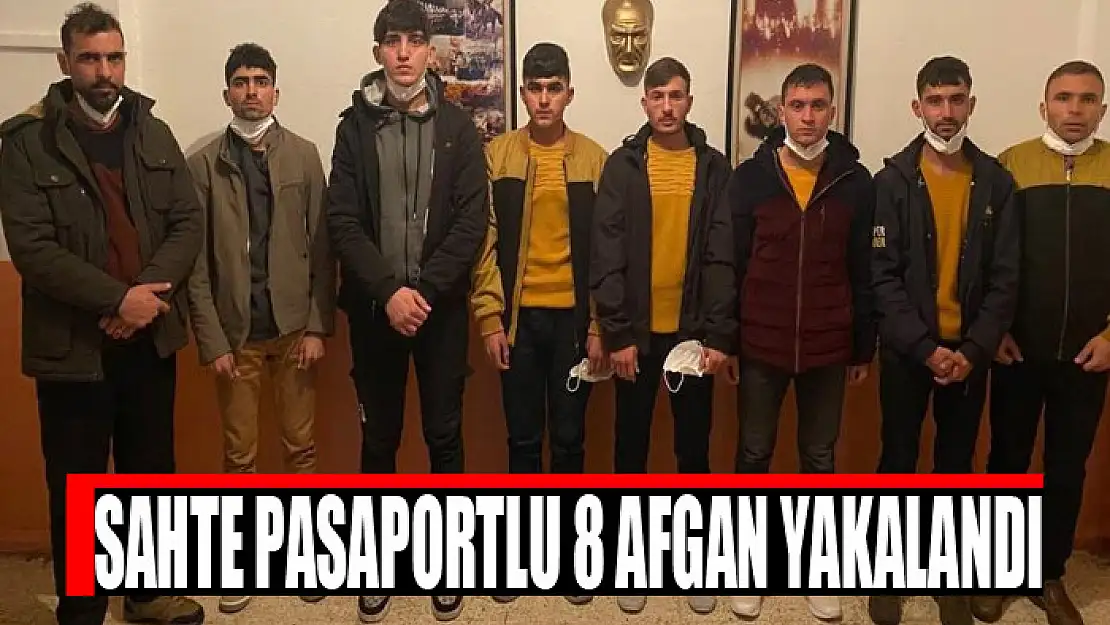 Başkale'de sahte pasaportlu 8 Afgan yakalandı