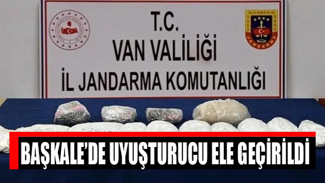 Başkale'de uyuşturucu ele geçirildi