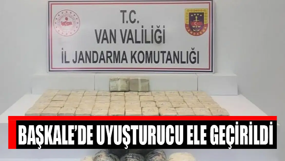 Başkale'de uyuşturucu ele geçirildi