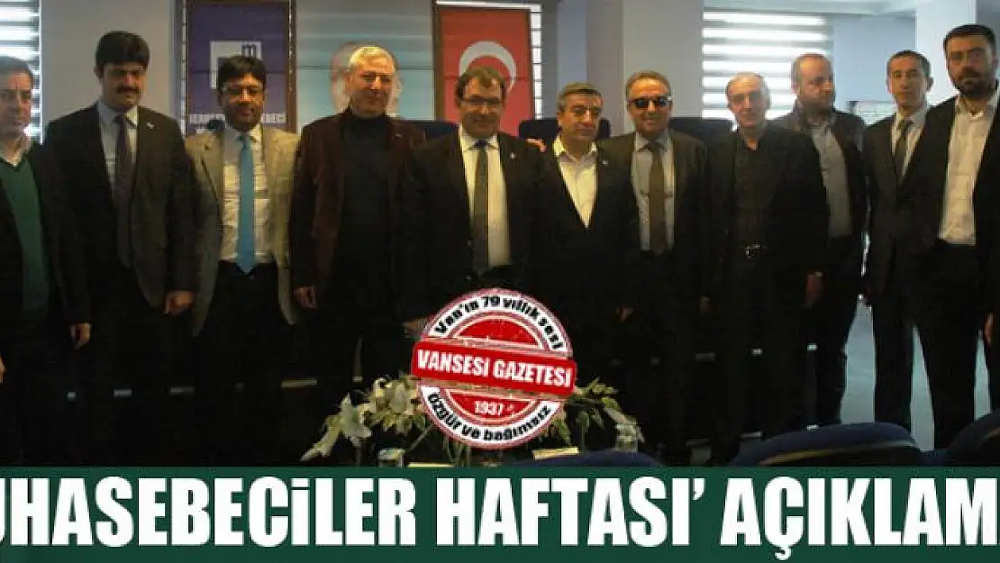 SMMMO'dan 'Muhasebeciler Haftası' açıklaması 