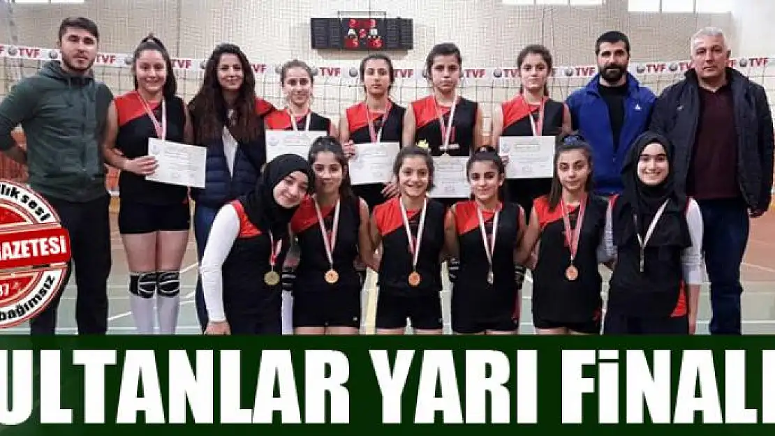 Vanlı sultanlar yarı finale yükseldi