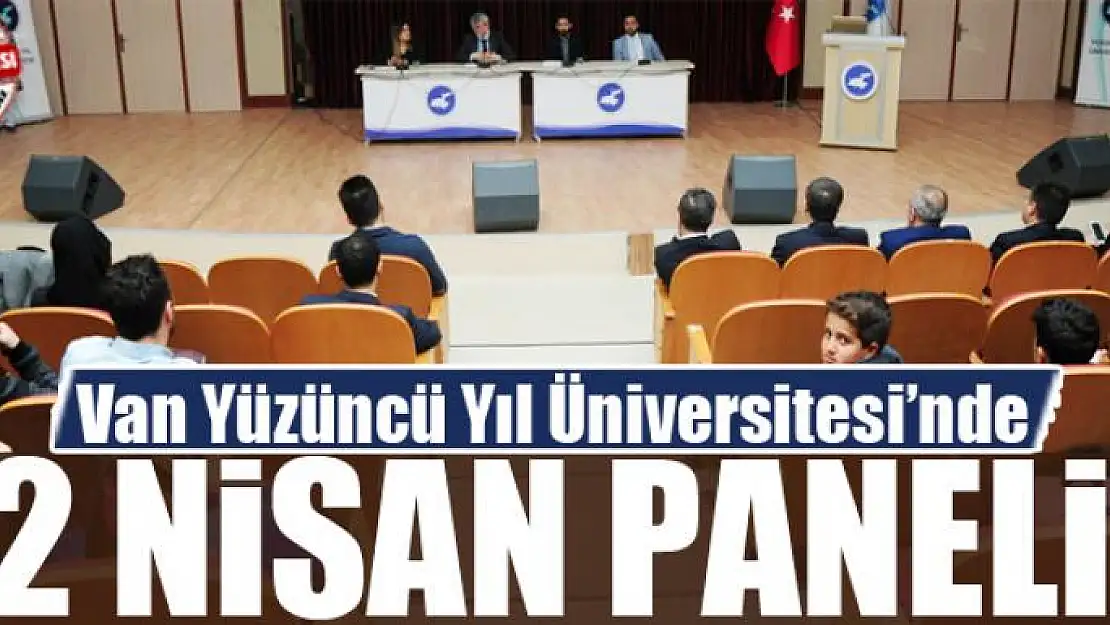 YYÜ'de 2 Nisan Paneli Düzenlendi