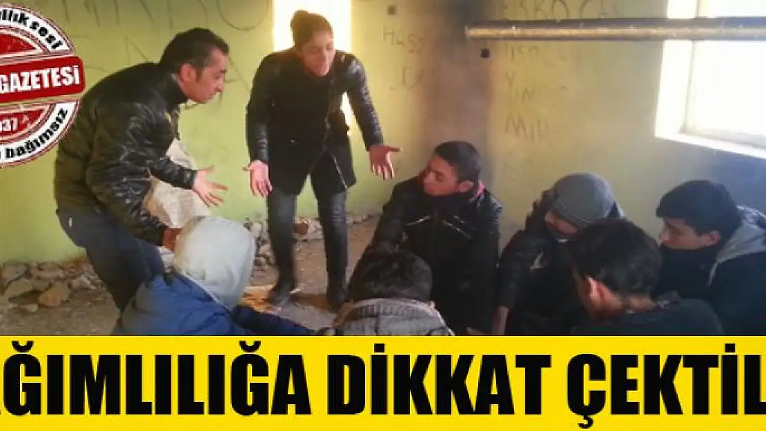 Bağımlılığa dikkat çektiler