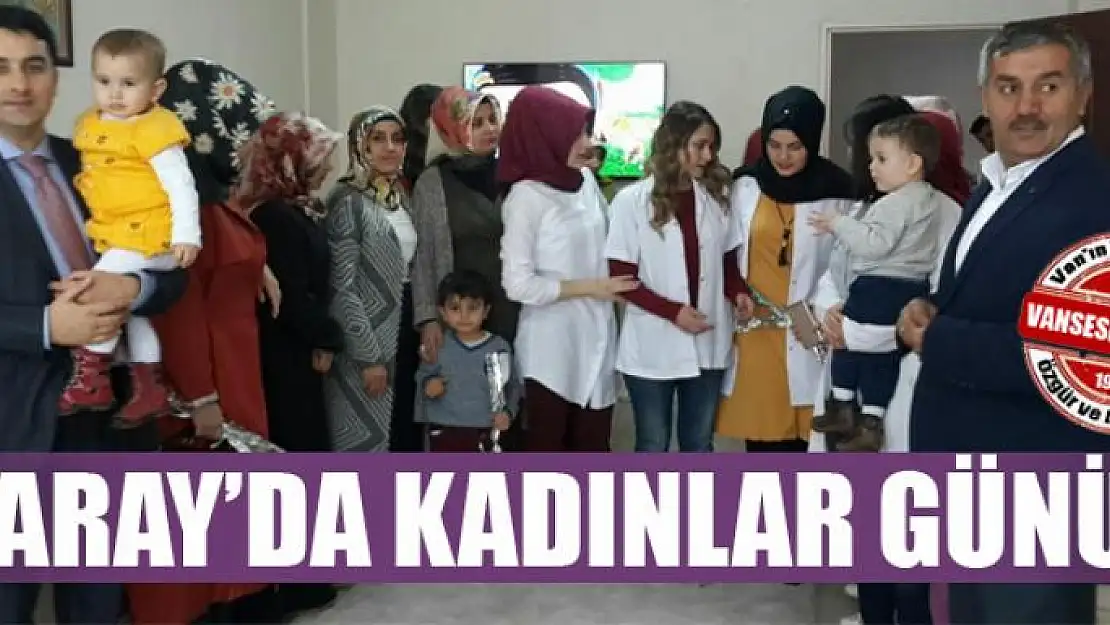 Saray'da Kadınlar Günü kutlandı