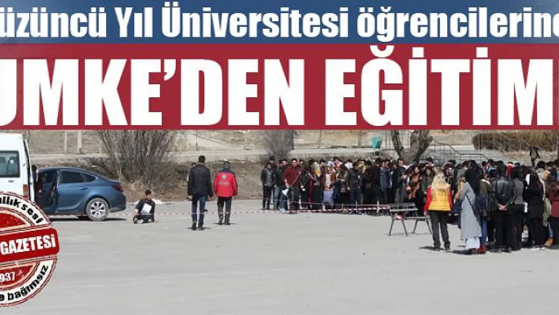 UMKE'den öğrencilere eğitim