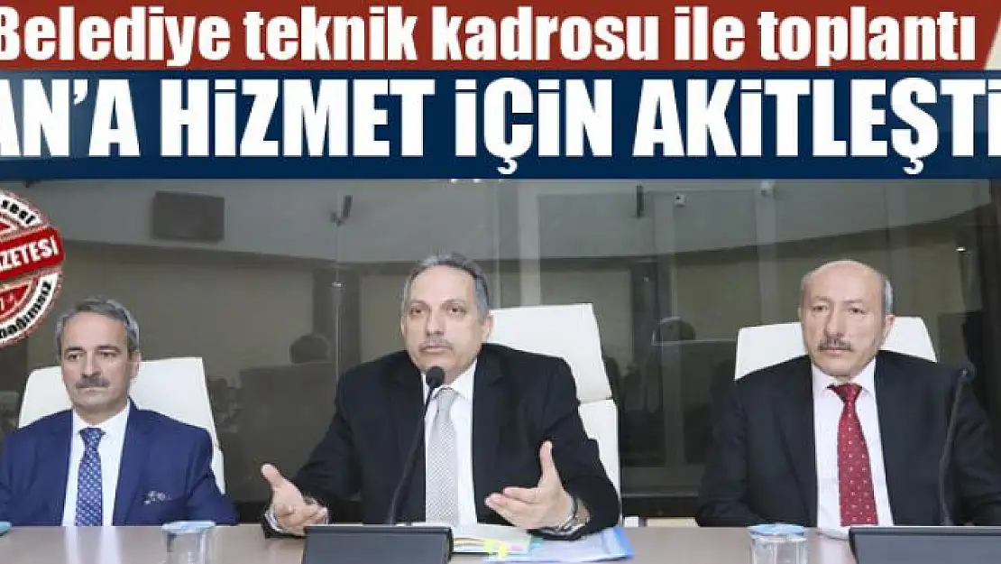 Van'a hizmet için akitleştik