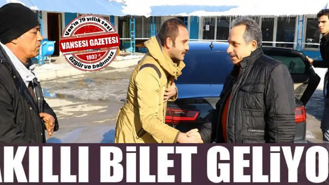 Akıllı bilet uygulaması geliyor