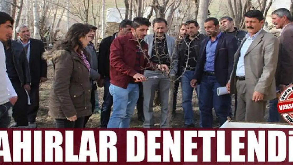 Başkale'de ahır denetimi