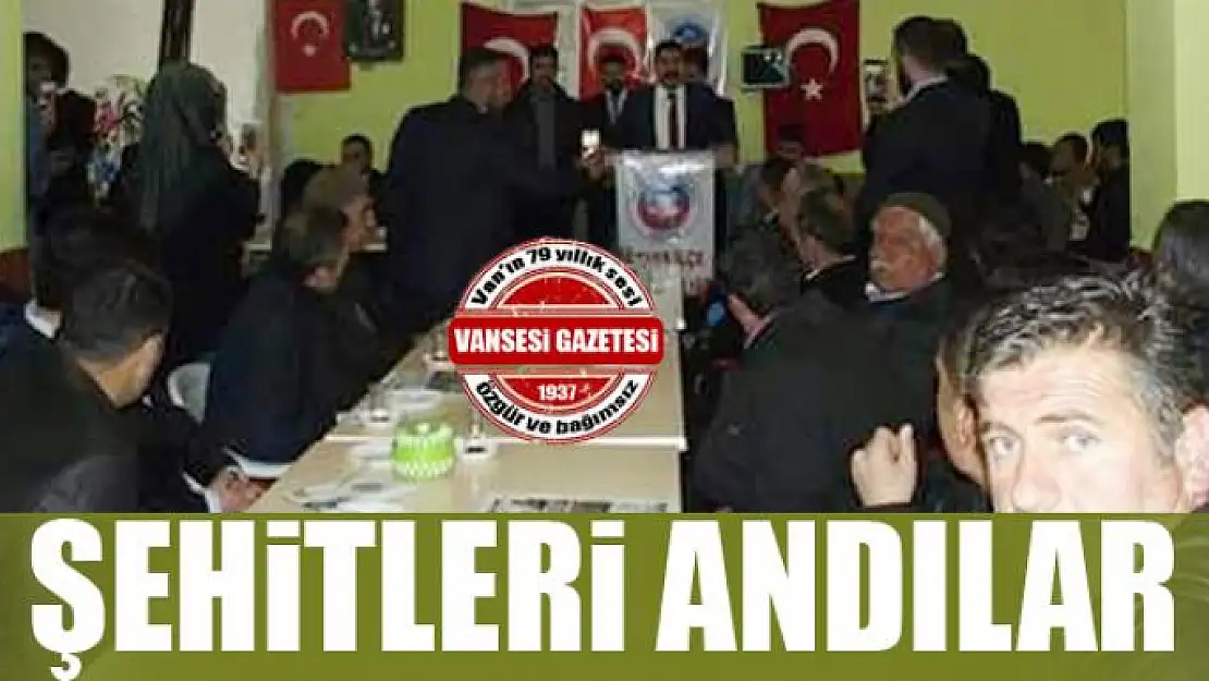 Vefa-Der'den şehitleri anma programı