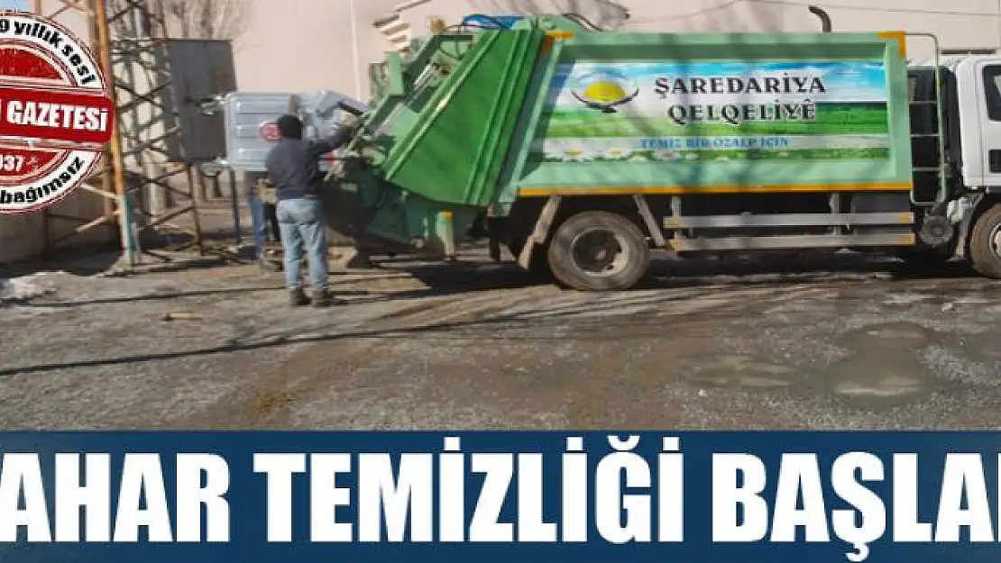 Özalp ilçesinde bahar temizliği