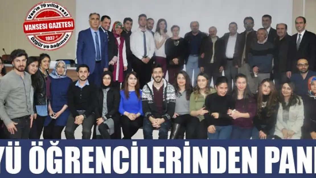 YYÜ öğrencilerinden panel