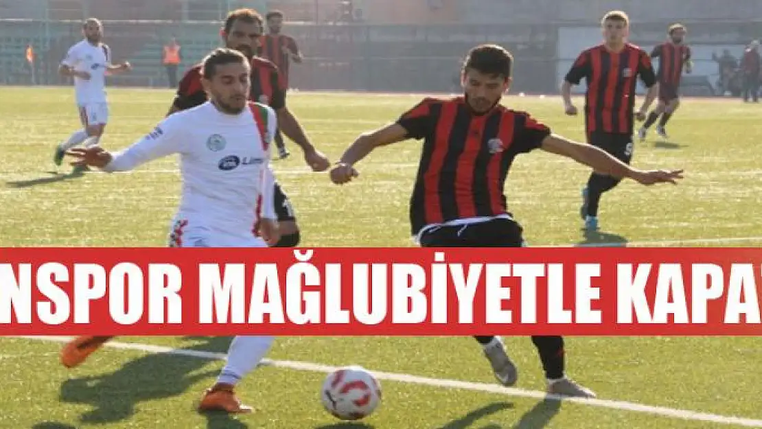 VANSPOR MAĞLUBİYETLE KAPATTI