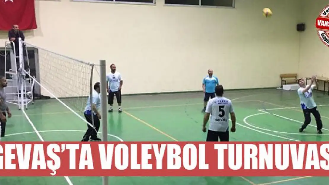 Gevaş'ta voleybol turnuvası