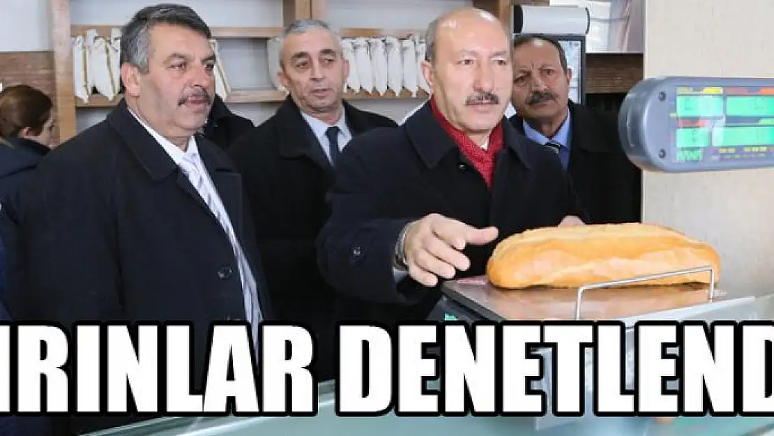 Van'da fırın denetimleri