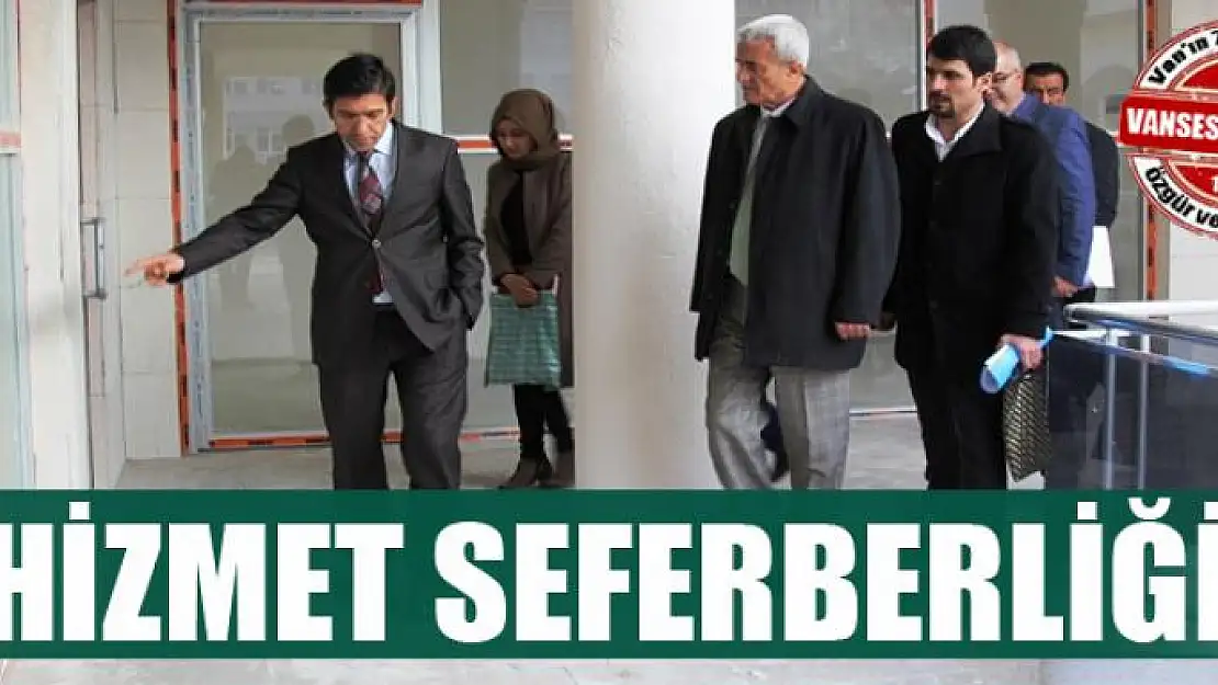 Başkale'de hizmet seferberliği