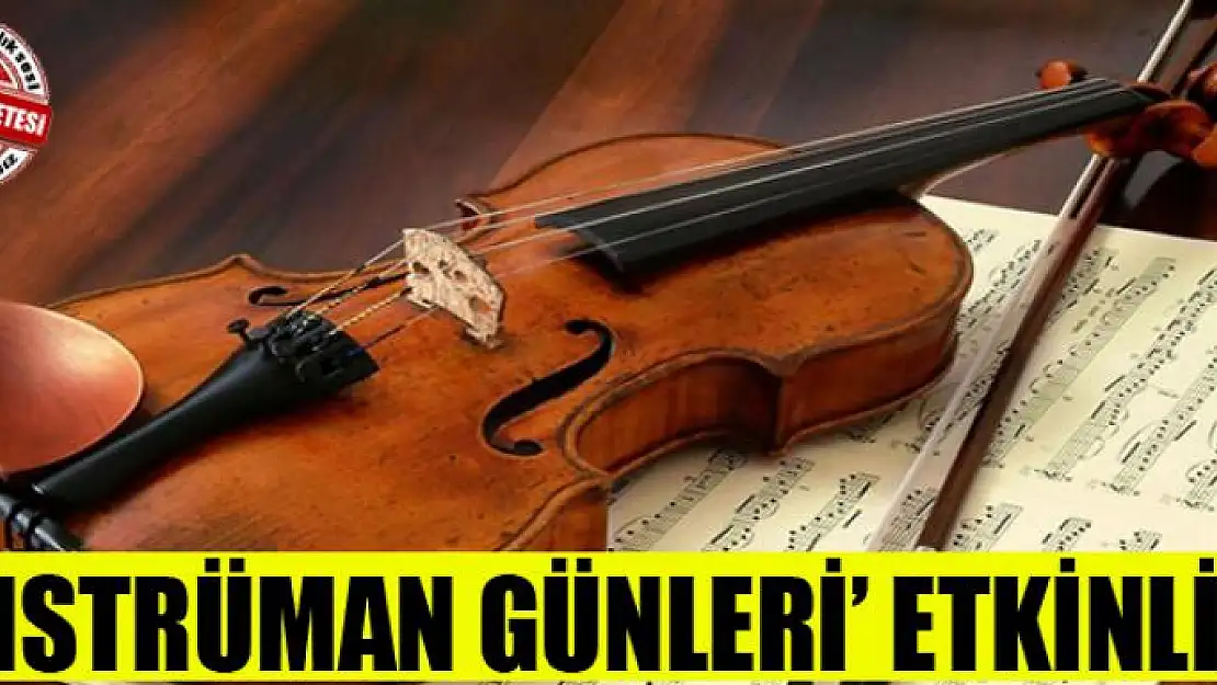 Van'da 'Enstrüman Günleri' etkinliği