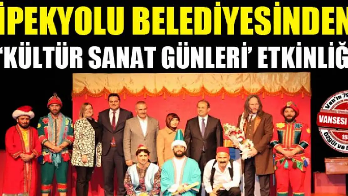 İpekyolu Belediyesinden 'Kültür Sanat Günleri' etkinliği