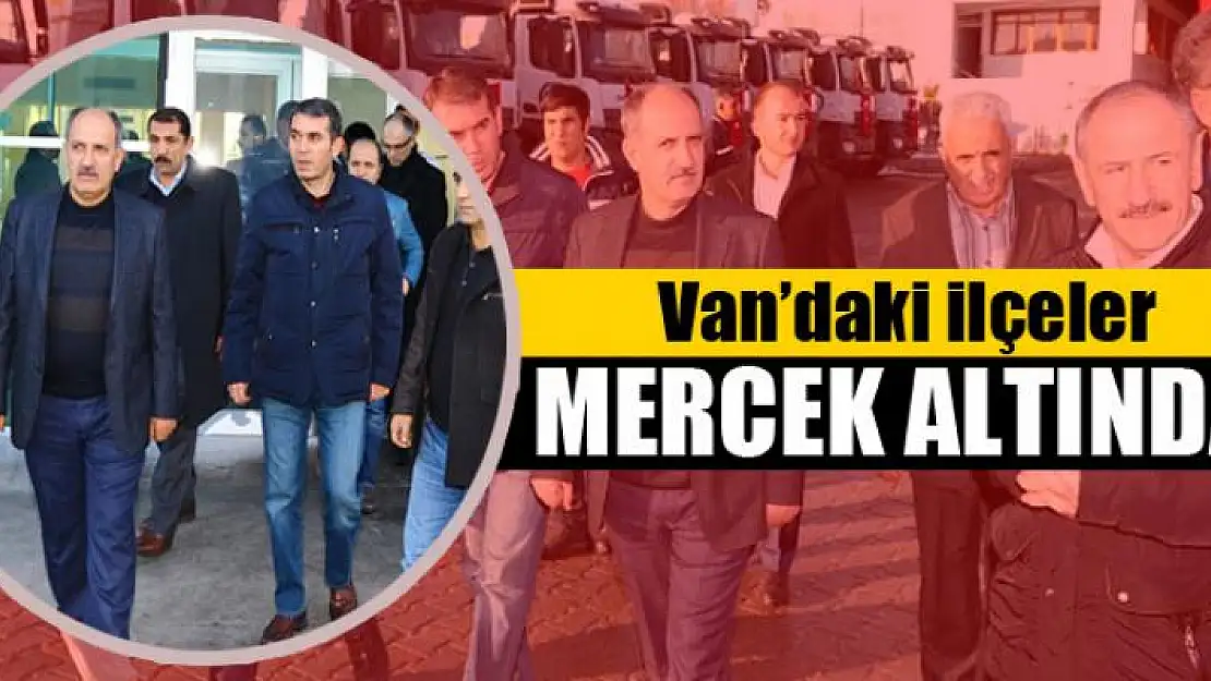 İlçeler mercek altına alındı