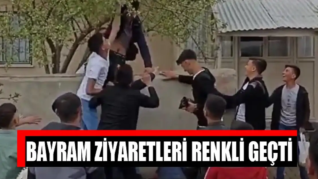 Bayram ziyaretleri renkli geçti