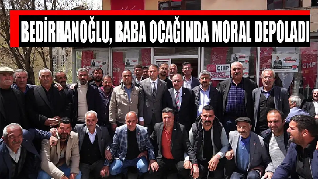 Bedirhanoğlu, baba ocağında moral depoladı