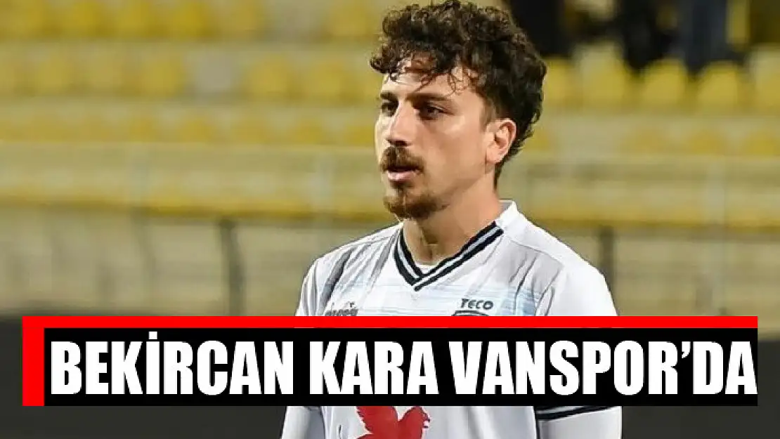 Bekircan Kara Vanspor'da