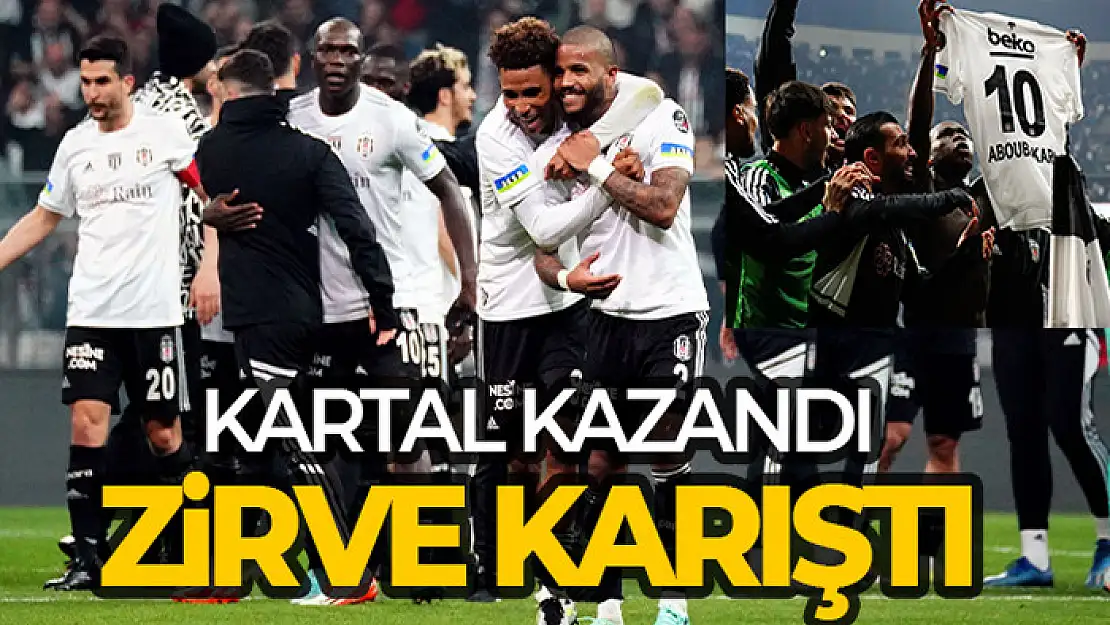 Beşiktaş kazandı, zirve karıştı!