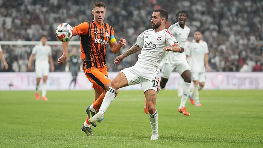 Beşiktaş, Shakhtar Donetsk karşısında tur peşinde