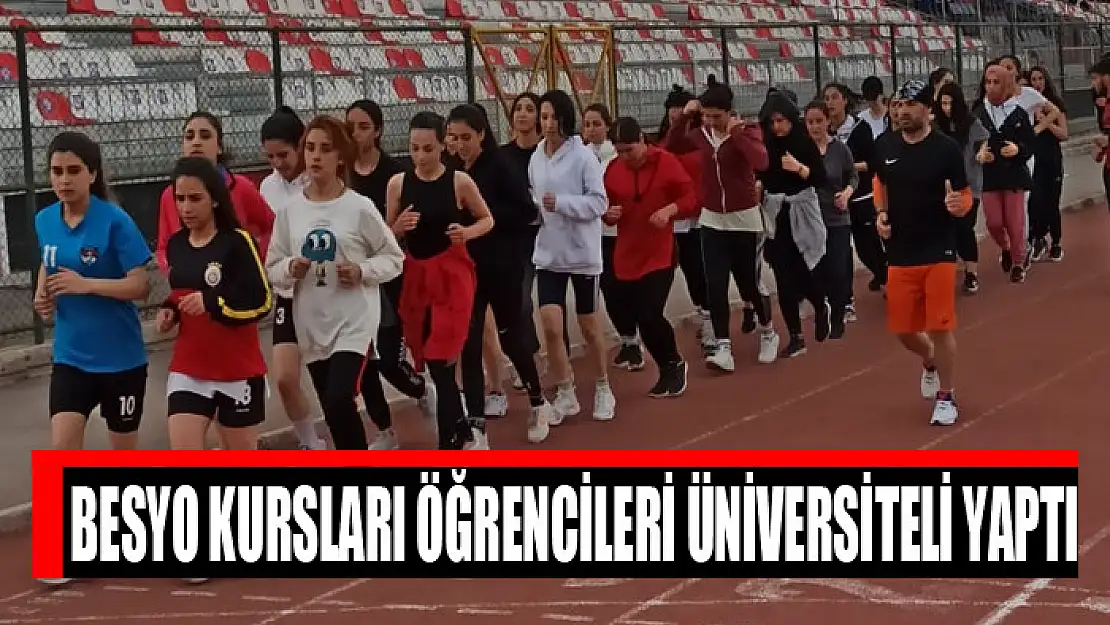 BESYO kursları öğrencileri üniversiteli yaptı