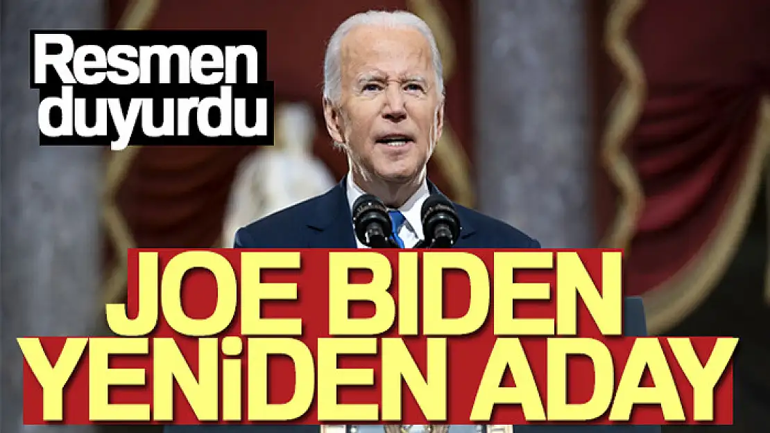 Biden, 2024 ABD başkanlık seçimlerinde yeniden aday olacak