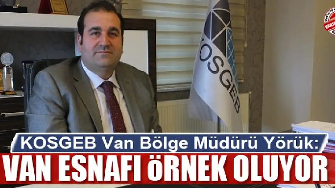 VAN ESNAFI ÖRNEK OLUYOR