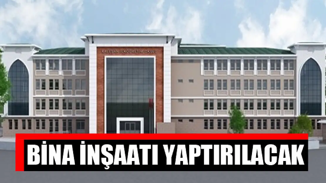 Bina inşaatı yaptırılacak