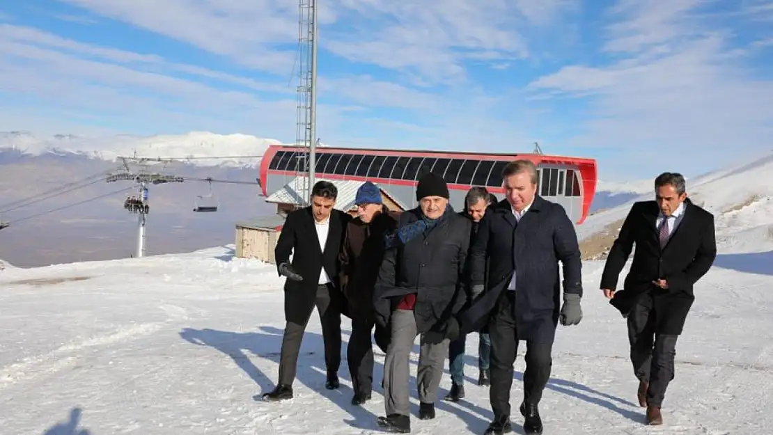 Binali Yıldırım Ergan Dağında