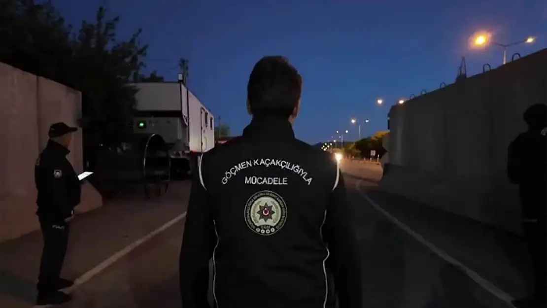 Bingöl'de göçmen kaçakçılığı ile mücadele