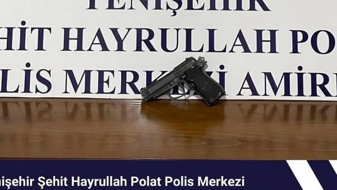 Bingöl'de ruhsatsız silah ele geçirildi
