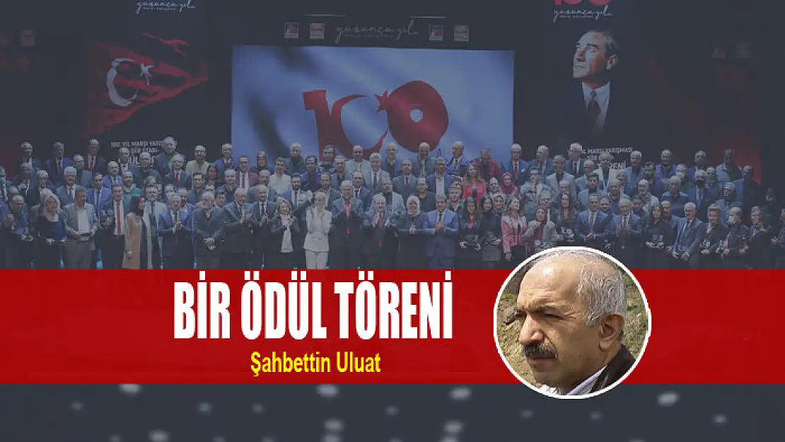 Bir ödül töreni