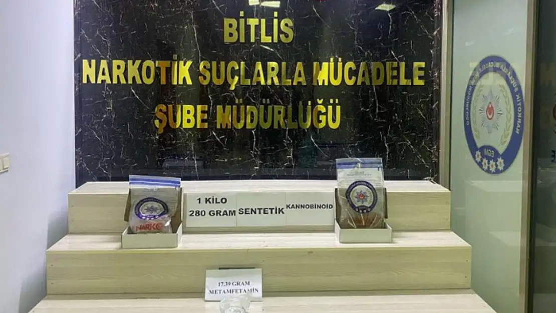 Bitlis'te uyuşturucu satıcılarına yönelik operasyon