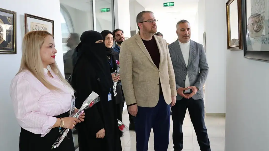 Bostaniçi TOKİ Toplum Merkezinden 8 Mart sergisi