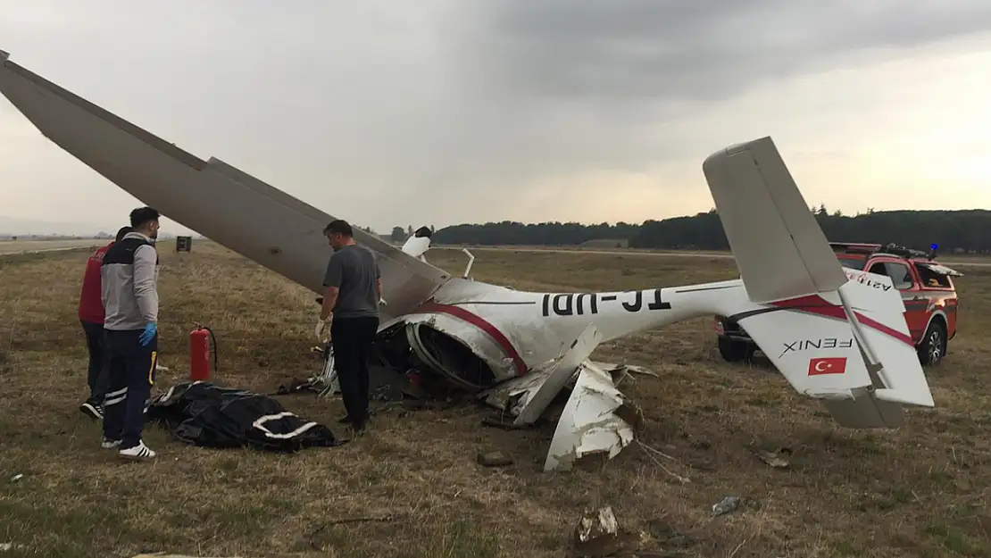 Bursa'da eğitim uçağı düştü, 2 pilot hayatını kaybetti